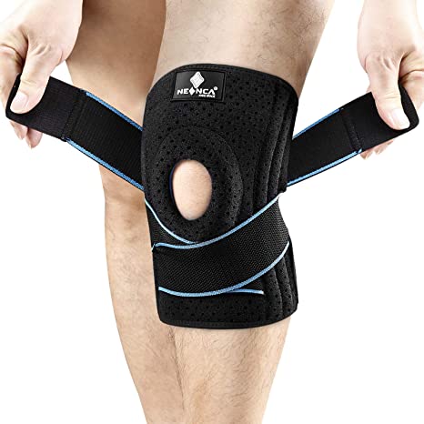 ACE Compression Knee Brace w/Side Stabilizers Support Injured Knee