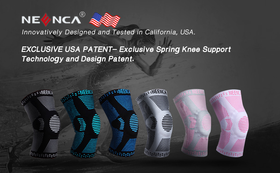 NEENCA Knee Brace with Side Stabilizers & Patella Gel Pads – zaistronic